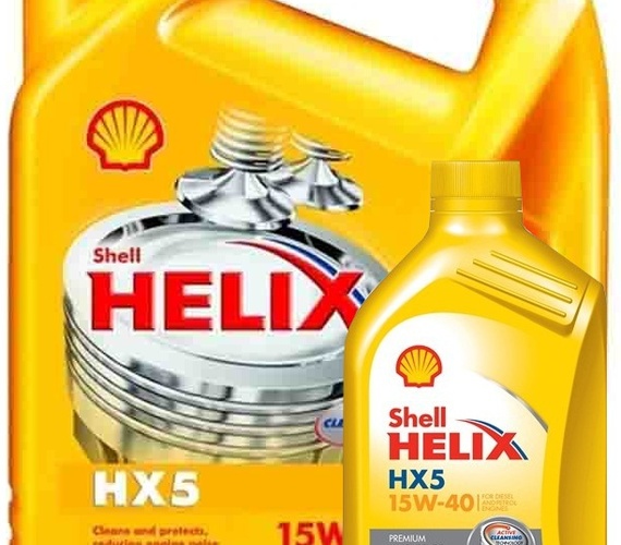 SHELL HELIX HX5 15W40 5L