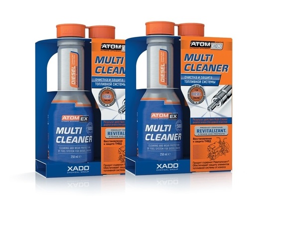 ATOMEX XADO MULTICLEANER DIESEL 250ML X 2 