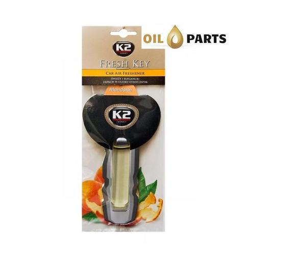 ZAPACH K2 FRESH KEY 5ML MANDARINE - KLUCZYK ZAWIESZKA