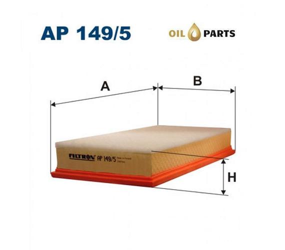 FILTR POWIETRZA FILTRON AP 149/5