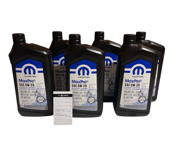 MOPAR 0W20 6 X 0,946ML MS-6395 GF-6A API SN API SP