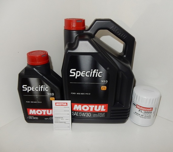 MOTUL 5W30 6L + FILTR OLEJU FL500S