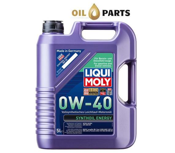 OLEJ LIQUI MOLY SYNTHOIL ENERGY 0W40 5L