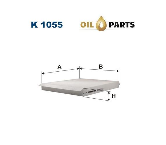 FILTR KABINOWY FILTRON K 1055 OPEL ASTRA G ZAFIRA A B