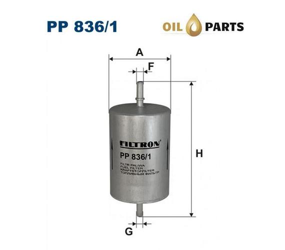 FILTR PALIWA FILTRON PP 836/1