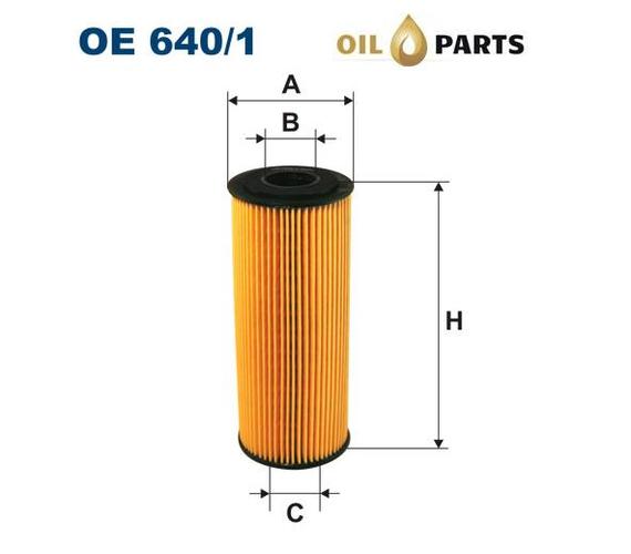 FILTR OLEJU FILTRON OE 640/1