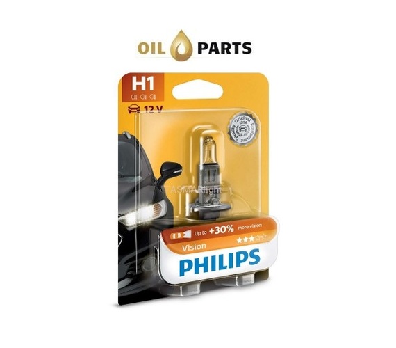 ŻARÓWKA PHILIPS H1 vision +30% blister 1szt.