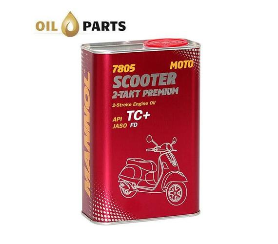 OLEJ MANNOL SCOOTER 1L 2T API TC+