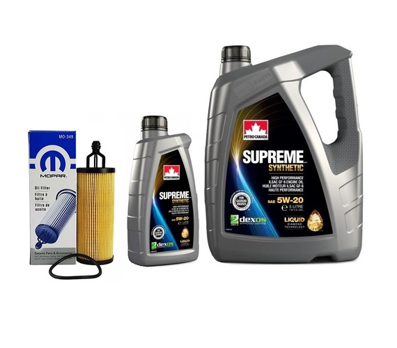 PETROCANADA 5W20 6L + FILTR OLEJU MOPAR MO-349