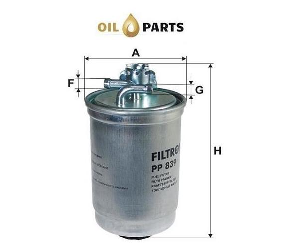 FILTR PALIWA OPTIMA OP 73051 SEAT 1.9 D TD TDI