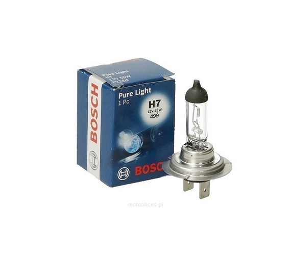 BOSCH ŻARÓWKA H7 12V 55W PURE LIGHT 