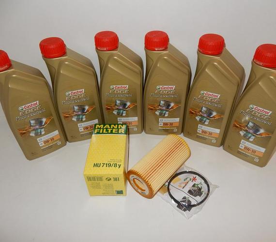 CASTROL 0W30 6L A5 + FILTR  MANN HU 719/8 Y VOLVO