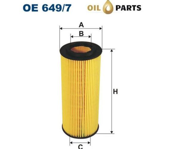 FILTR OLEJU FILTRON OE 649/7