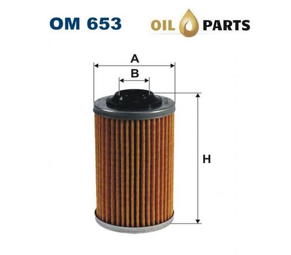 FILTR OLEJU FILTRON OM653