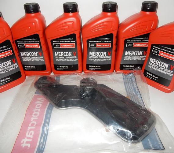 MOTORCRAFT MERCON V 5.67L + FILTR SKRZYNI FT142