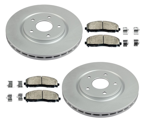 TARCZA + KLOCKI PRZÓD POWERSTOP AR83081EVC + Z17-1589