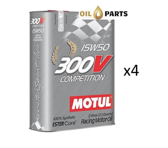 OLEJ MOTUL 300V COMPETITION 15W50 8L