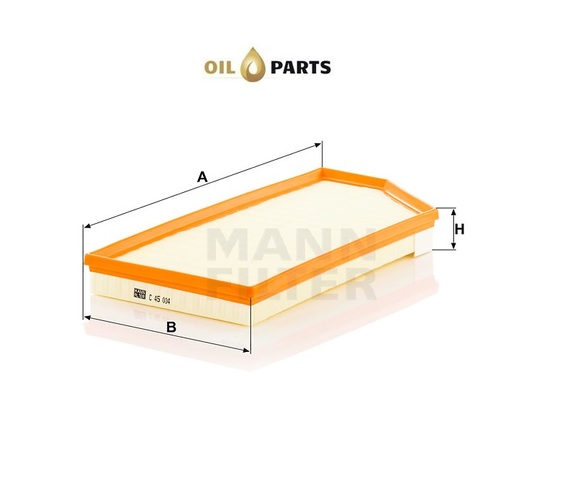 Filtr powietrza MANN-FILTER C 45 004