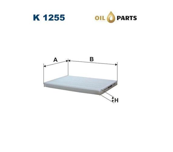 FILTR KABINOWY FILTRON K 1255