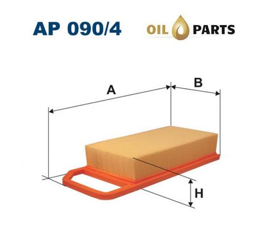 FILTR POWIETRZA FILTRON AP 090/4 PEUGEOT 407