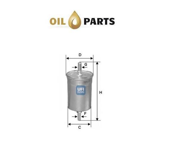 FILTR PALIWA UFI 31.718.00