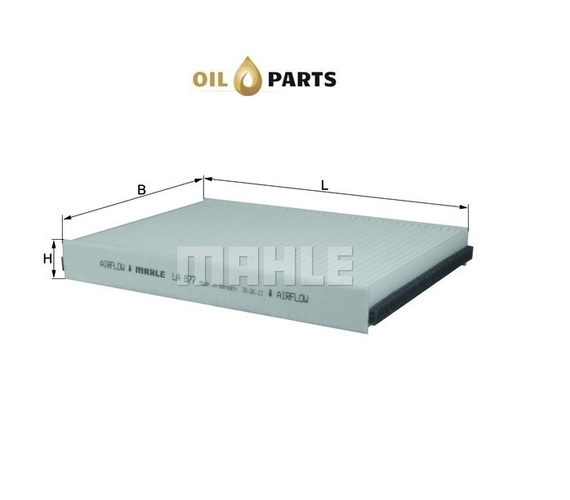 FILTR KABINY KNECHT LA 877