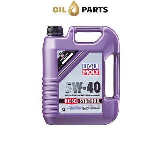 LIQUI MOLY DIESEL SYNTHOIL 5W40 5L