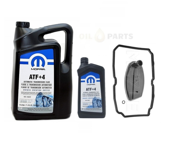 MOPAR ATF+4 6L + FILTR SKRZYNI NAG1 5 BIEGÓW DURANGO GRAND CHEROKEE CHARGER CHALLENGER