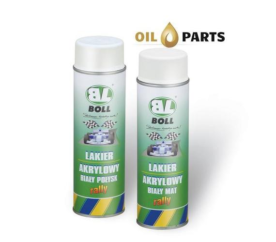 BOLL LAKIER AKRYLOWY BIAŁY MAT SPRAY 500ML