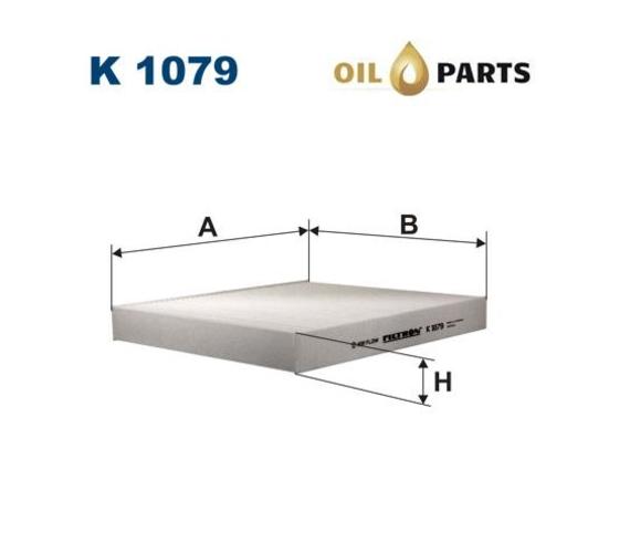 FILTR KABINOWY FILTRON K 1079 SKODA FABIA ROOMSTER