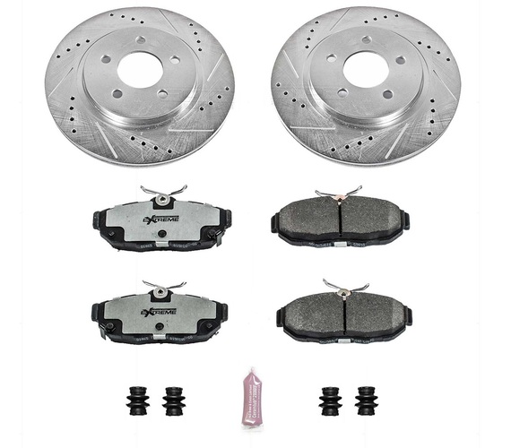 TARCZE KLOCKI TYŁ POWERSTOP Z26 MUSTANG V6 V8 2011-2014