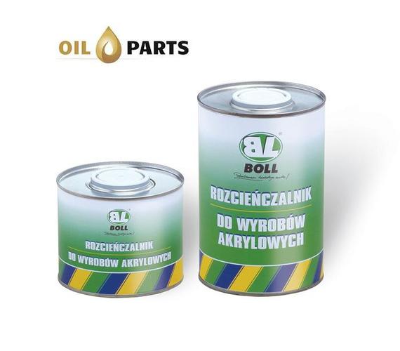 BOLL ROZCIEŃCZALNIK DO WYROBÓW AKRYLOWYCH PUSZKA 500ML