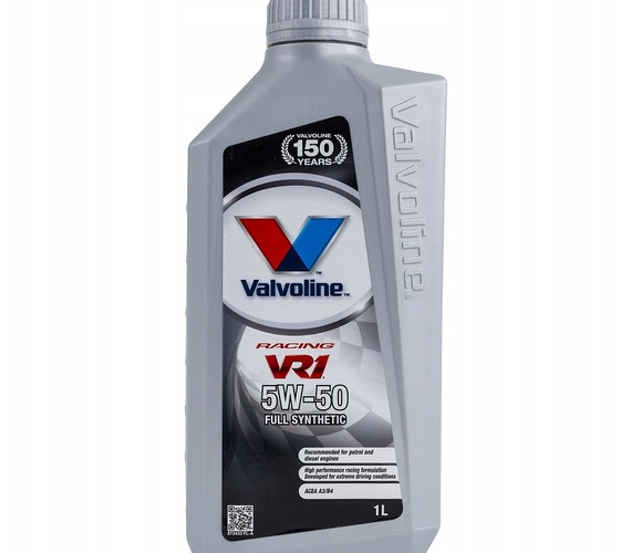 OLEJ VALVOLINE VR1 RACING 5W50 1L