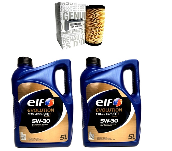 ELF 5W30 10L FILTR OLEJU 152093920R RENAULT MASTER III 2.3DCI