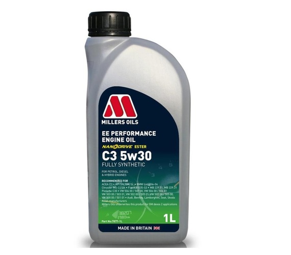 MILLERS EE PERFORMANCE C3 5W30 1L 504 507  MI-7877