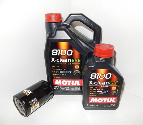 MOTUL 5W30 X-CLEAN EFE 6L + FILTR WIX HAMER H3 3.5 3.7