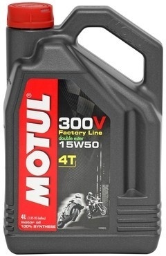 MOTUL 300V 4T 15W50 4L