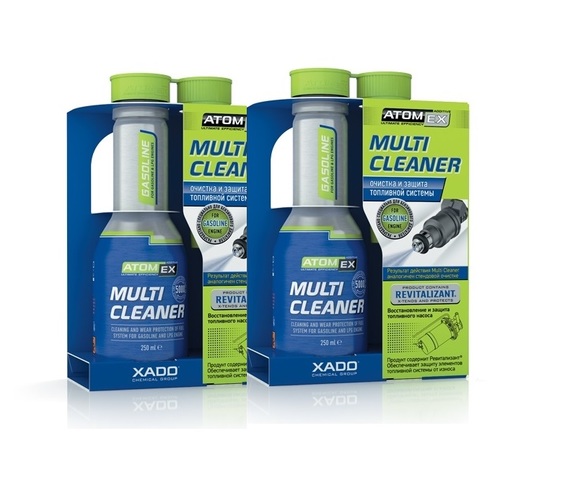 ATOMEX XADO MULTICLEANER BENZYNA 250ML X 2 