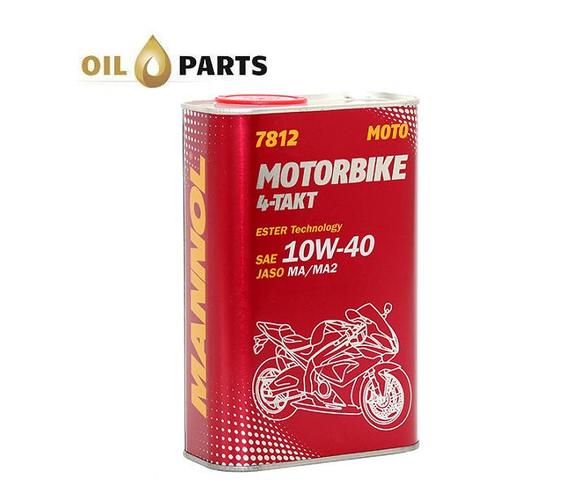 OLEJ MANNOL 10W40 MOTORBIKE ESTER 4T 4L