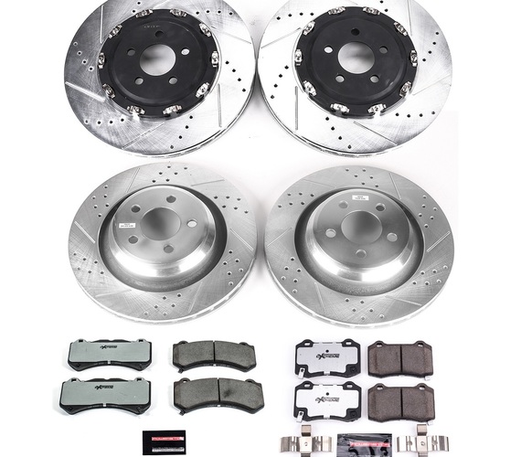 TARCZE KLOCKI PRZÓD + TYŁ POWERSTOP Z26 K6795-26 