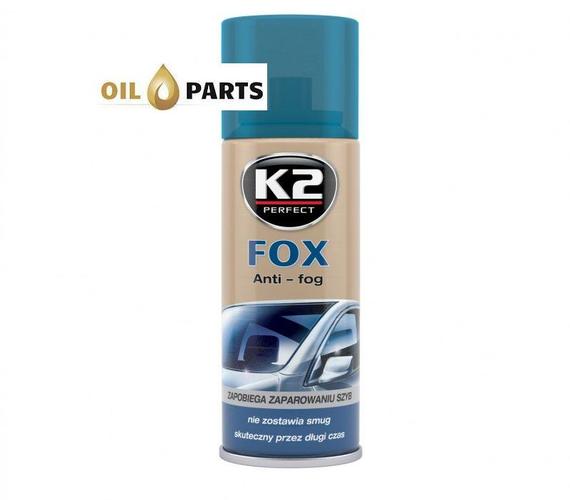 PREPARAT PRZECIW PAROWANIU SZYB K2 FOX ANTI-FOG 150ML  