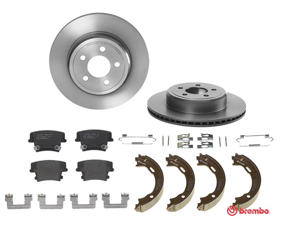 HAMULCE + SZCZĘKI TYŁ BREMBO DODGE CHALLENGER 2009 - 2019