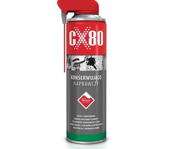 CX80 KONSERWUJĄCO NAPRAWCZY Z TEFLONEM DUOSPRAY 250 ML