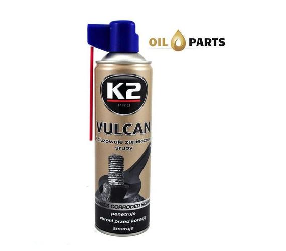 ODRDZEWIACZ PENETRANT K2 VULCAN DO ŚRUB SPRAY 500ML  