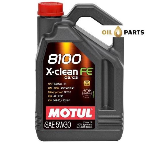 MOTUL 8100 X-CLEAN FE 5W30 5L