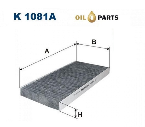 FILTR KABINOWY FILTRON K 1081A FIAT OPEL SAAB