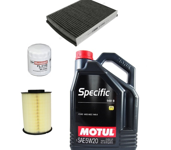 MOTUL 5W20 5L + FILTRY FORD ESCAPE 2017 - 2019 L4 1.5L