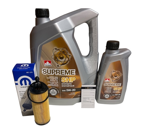 PETROCANADA 5W20 6L + FILTR OLEJU JEEP CHEROKEE 2014 -  V6 3.2L