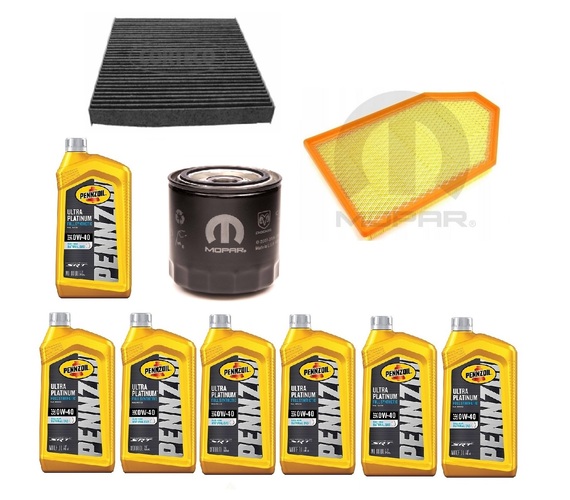 PENNZOIL 0W40 7QT + FILTR MO-899 + 04861746AB + 80004352