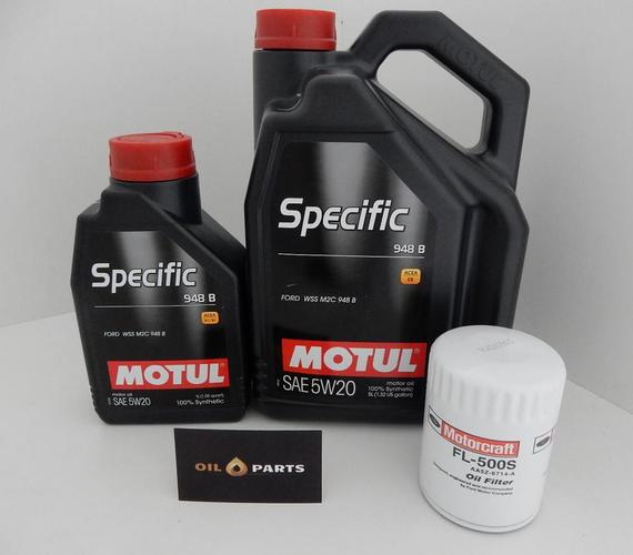 MOTUL SPECIFIC 5W20 6L + FILTR OLEJU MOTORCRAFT FL-500S